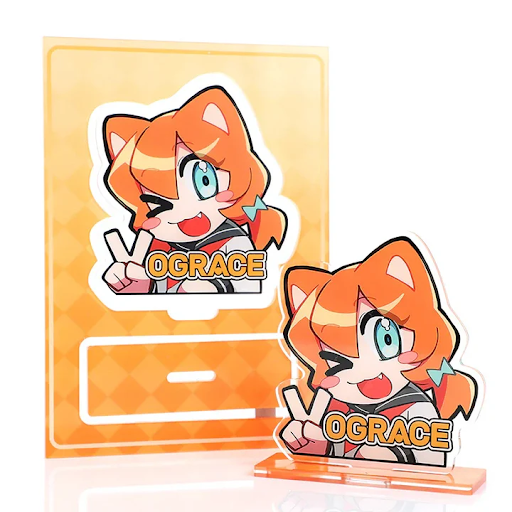 High-Quality Acrylic Standees for Desk & Decoration